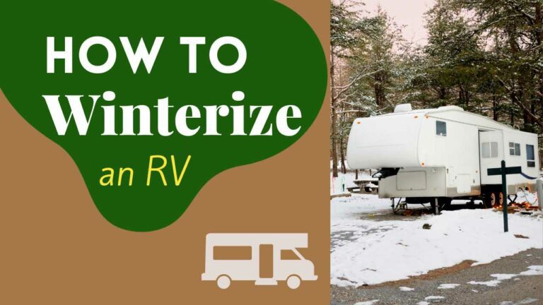 How to Winterize an RV