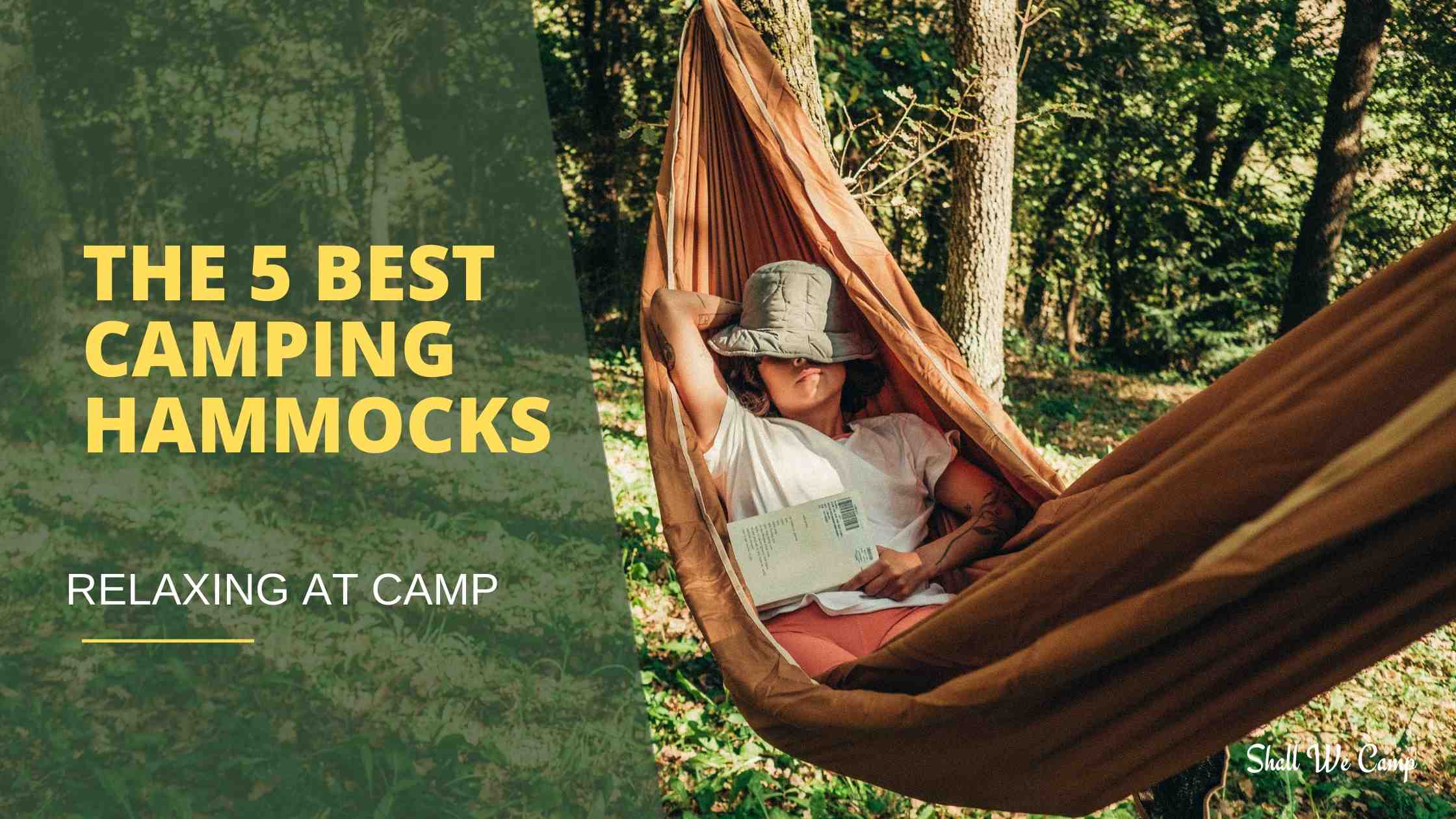 The 5 Best Camping Hammocks - Shall We Camp