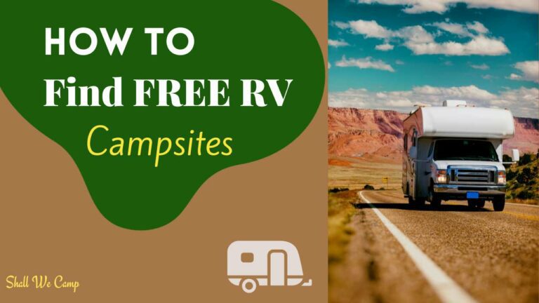 How to Find Free RV Campsites in the USA - Shall We Camp