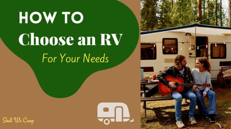 How to Choose an RV