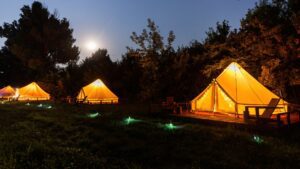 Winter Camping Yurts