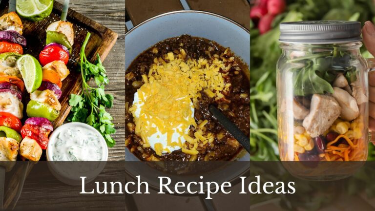 Lunch Camping Recipes