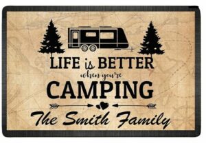 Camping Doormat