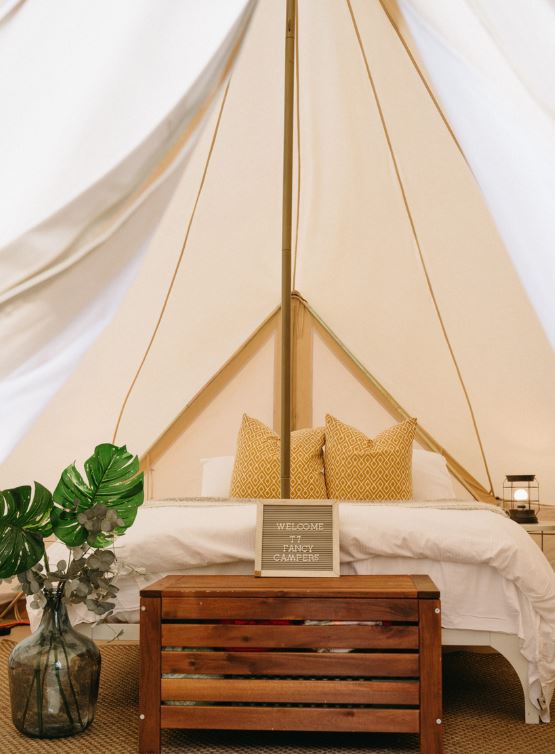 Fancy Camps Safari Tent Interior