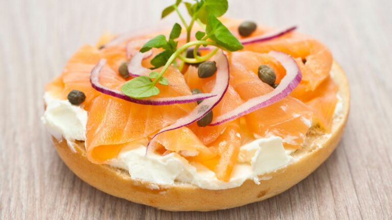 Smoked Salmon Bagels